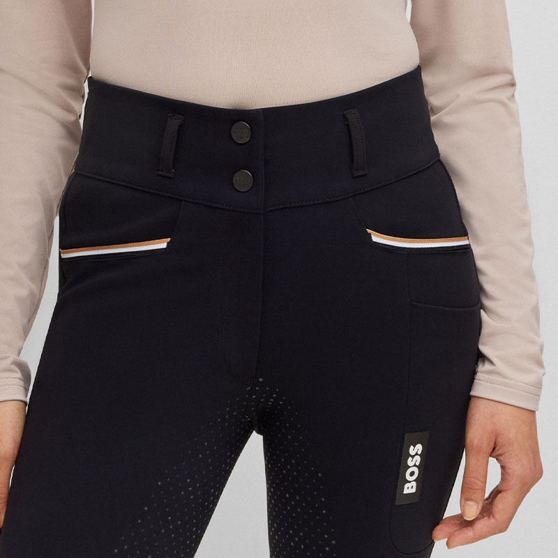 Pantalon d'équitation Hailey Full Grip Noir
