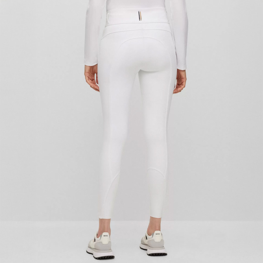 Pantalon d'équitation Hailey Full Grip Blanc