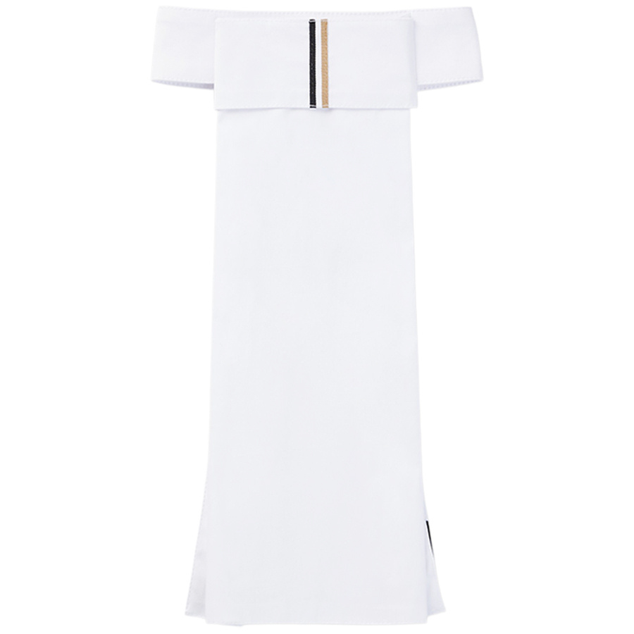 Plastron Signature Blanc