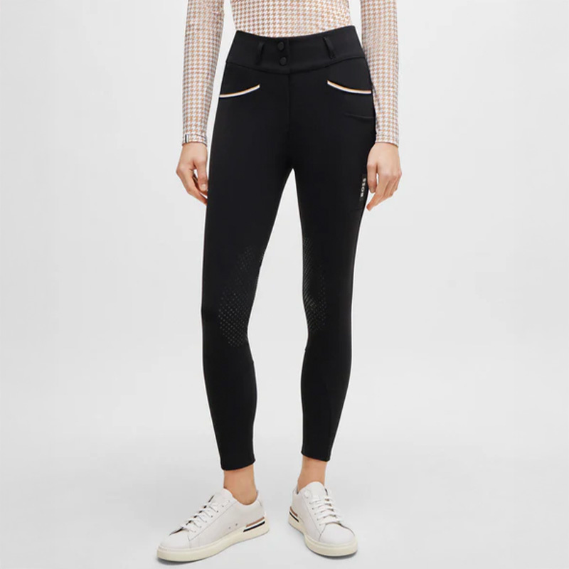 Pantalon d'équitation Hannah Knee Grip Noir