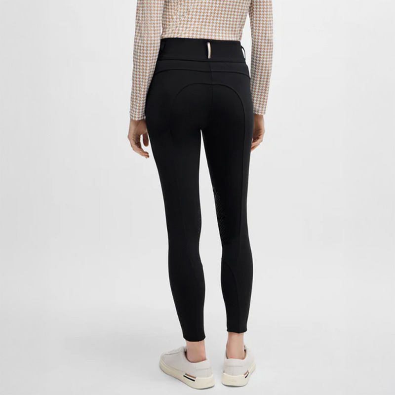 Pantalon d'équitation Hannah Knee Grip Noir