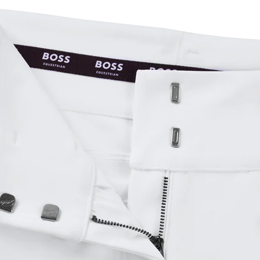 Pantalon d'équitation Hannah Knee Grip Blanc