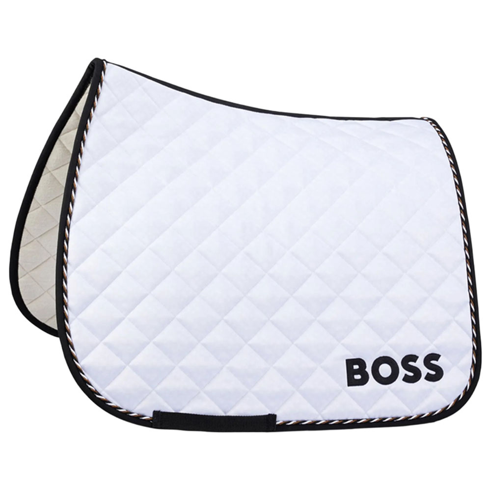Tapis de selle dressage Signature Blanc
