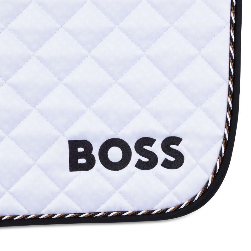 Tapis de selle dressage Signature Blanc