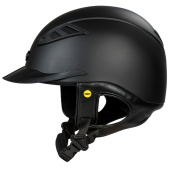 Casque d'équitation MIPS Lynx II Smooth Top Noir Casque d'équitation MIPS Lynx II Smooth Top Noir
