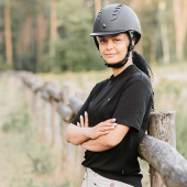 Casque d'équitation MIPS Neoz Smooth Top Noir Casque d'équitation MIPS Neoz Smooth Top Noir