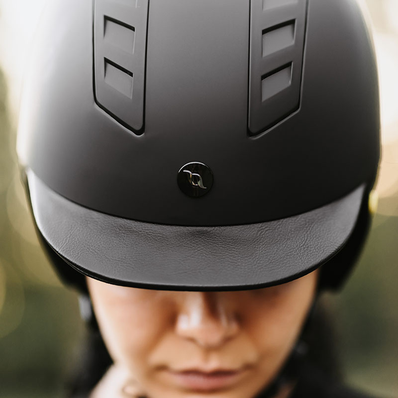 Casque d'équitation MIPS Neoz Smooth Top Noir