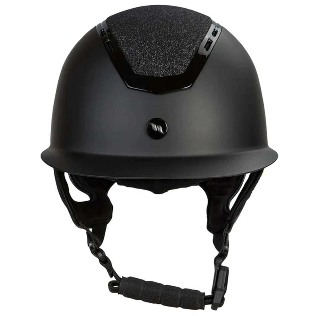 Casque d'équitation MIPS Caracas Smooth Top Noir
