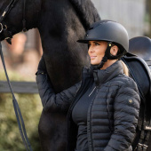 Casque d'équitation MIPS Caracas Smooth Top Noir Casque d'équitation MIPS Caracas Smooth Top Noir