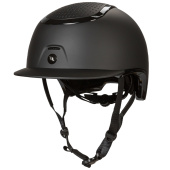Casque d'équitation MIPS Strixx Matte/Glossy Noir Casque d'équitation MIPS Strixx Matte/Glossy Noir