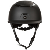 Casque d'équitation MIPS Strixx Matte/Glossy Noir Casque d'équitation MIPS Strixx Matte/Glossy Noir