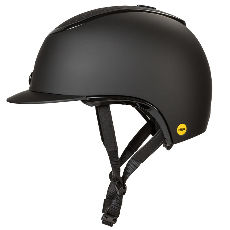 Casque d'équitation MIPS Strixx Matte/Glossy Noir