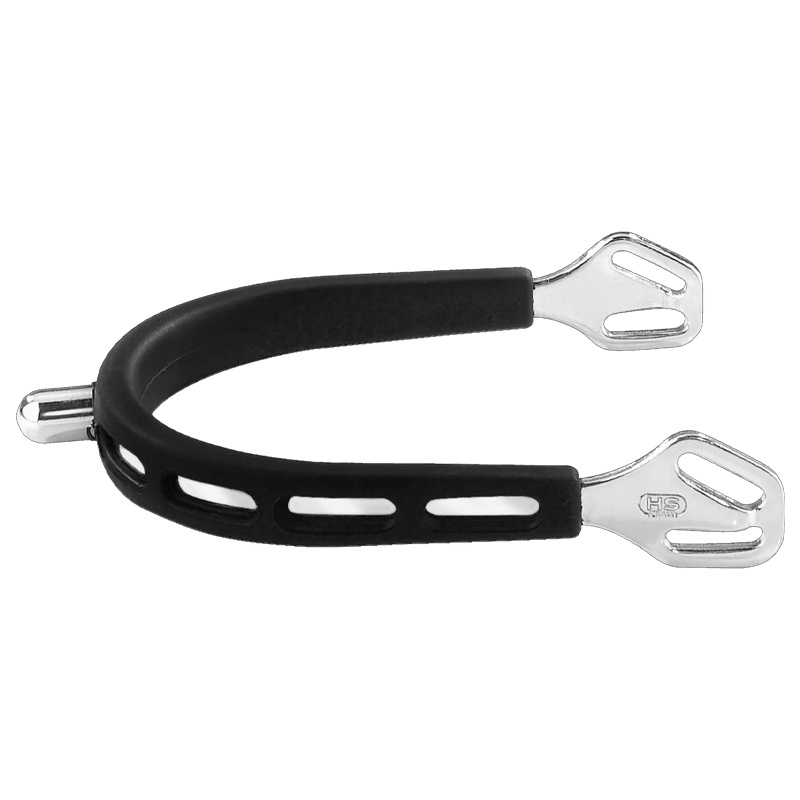 Éperons Ultra Fit Extra Grip 15mm Rounded Noir/Argent