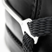 Éperons Ultra Fit Extra Grip 15mm Rounded Noir/Argent Éperons Ultra Fit Extra Grip 15mm Rounded Noir/Argent