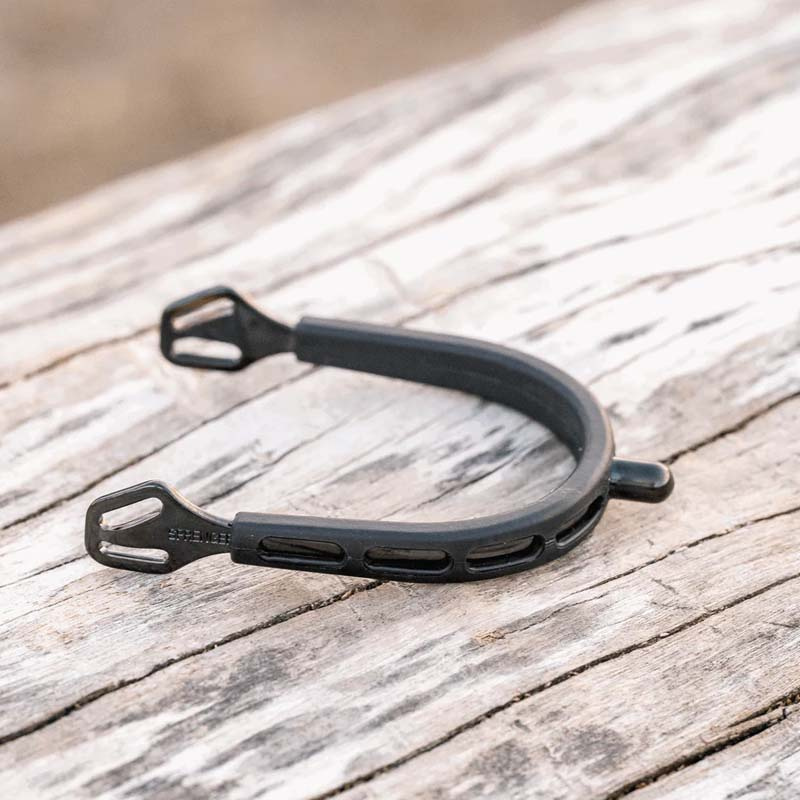 Éperons Ultra Fit Extra Grip 15mm Rounded Noir/Anthracite