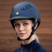 Casque d'équitation EQ3 Lynx Smooth Top Bleu Marine Casque d'équitation EQ3 Lynx Smooth Top Bleu Marine