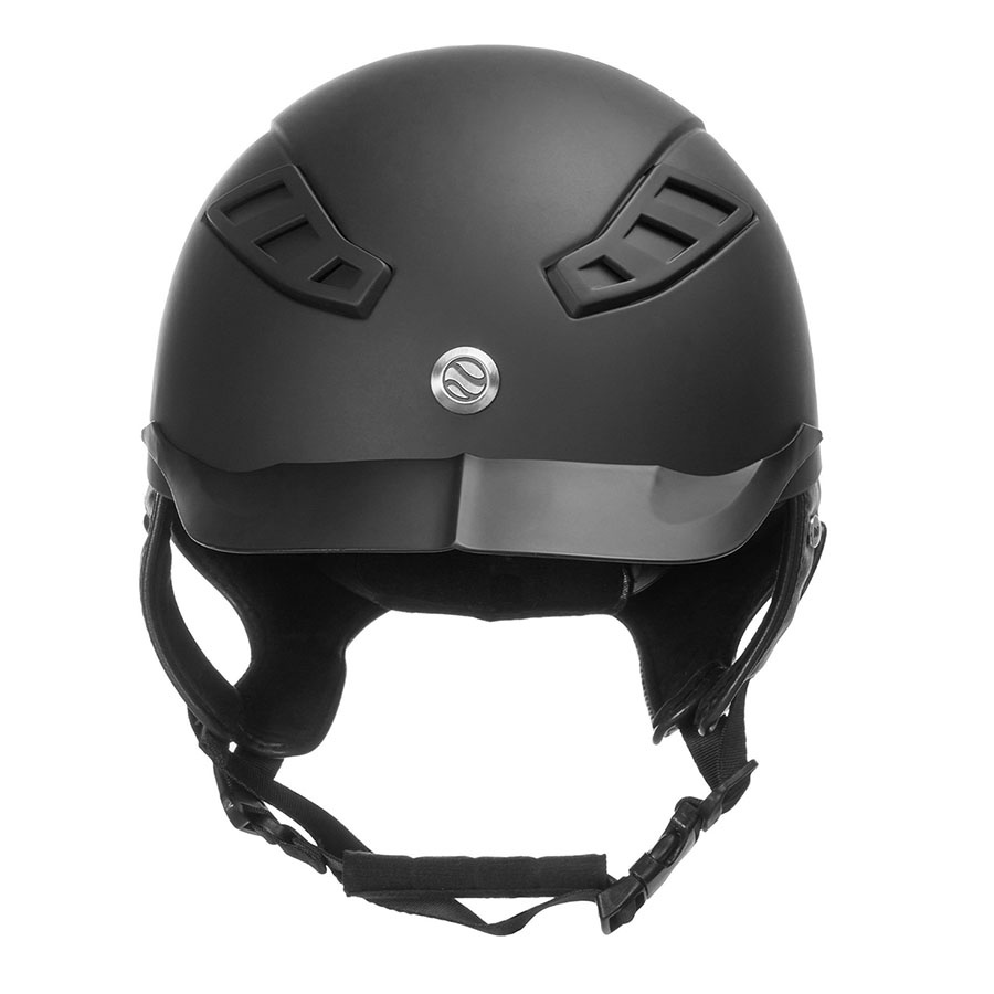 Casque d'équitation  EQ3 Lynx Smooth Top Noir