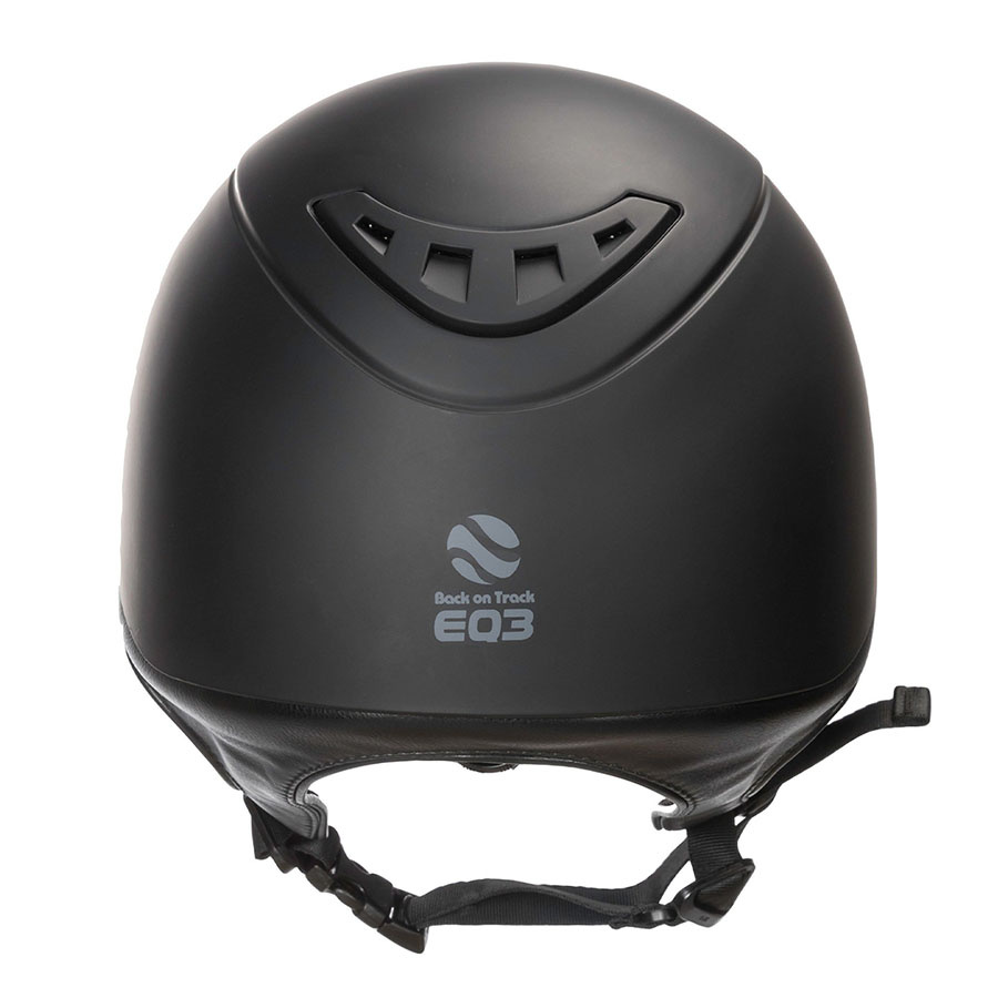 Casque d'équitation  EQ3 Lynx Smooth Top Noir