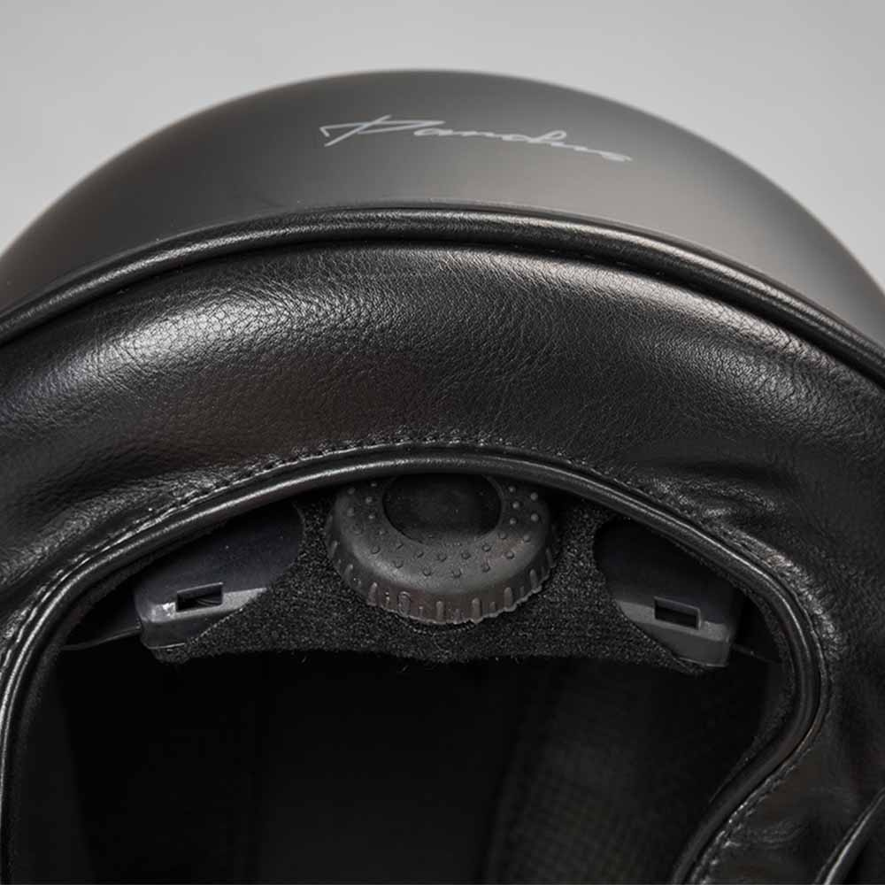 Casque d'équitation EQ3 Pardus avec vis Smooth Top Noir