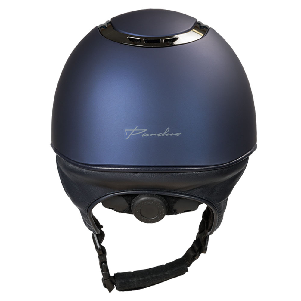 Casque d'équitation EQ3 Pardus avec vis Smooth Top Bleu Marine