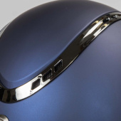 Casque d'équitation EQ3 Pardus avec vis Smooth Top Bleu Marine Casque d'équitation EQ3 Pardus avec vis Smooth Top Bleu Marine