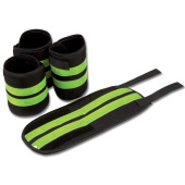 Réflecteurs pour jambes Set 4-pack Noir/Jaune Réflecteurs pour jambes Set 4-pack Noir/Jaune