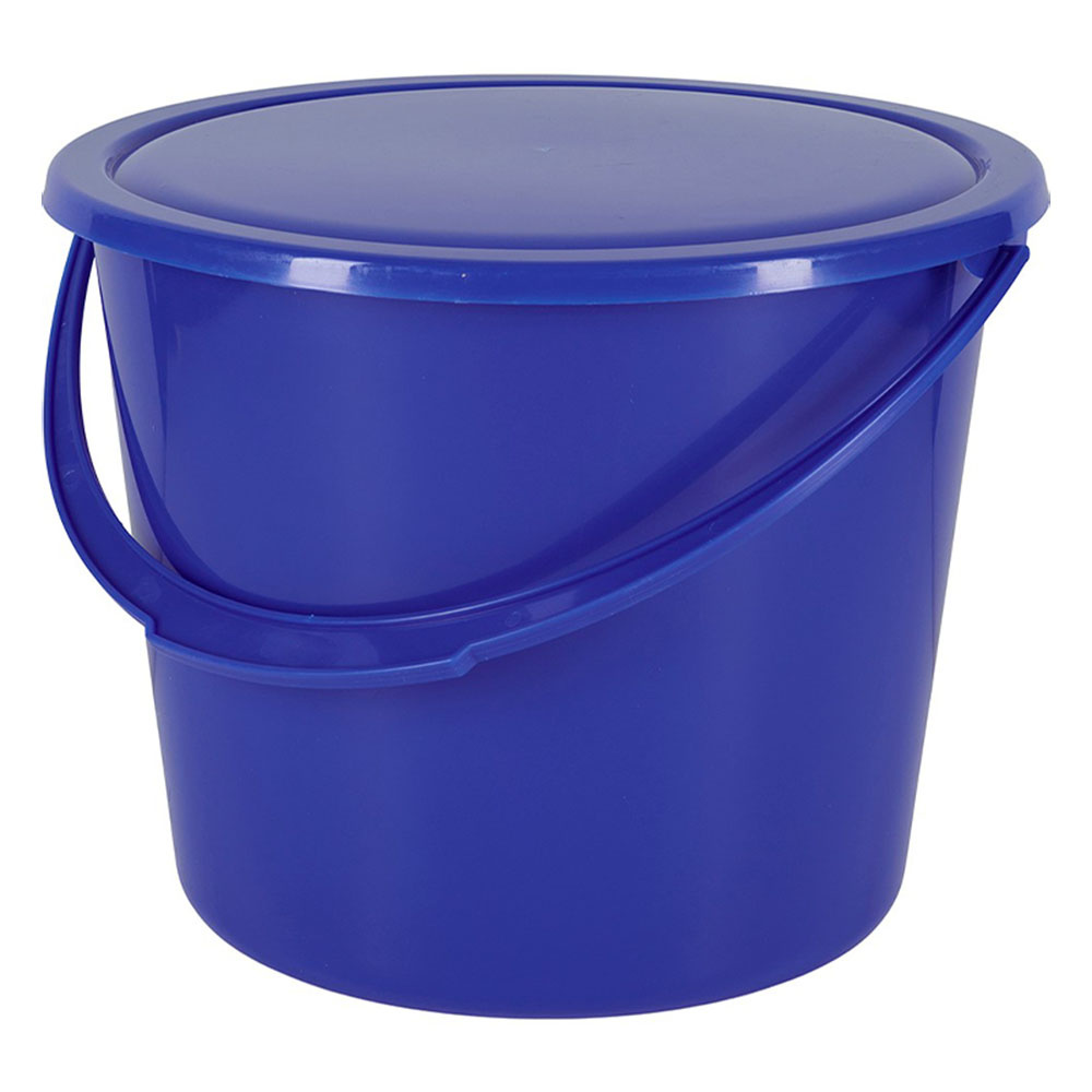 Seau avec couvercle HG Bleu