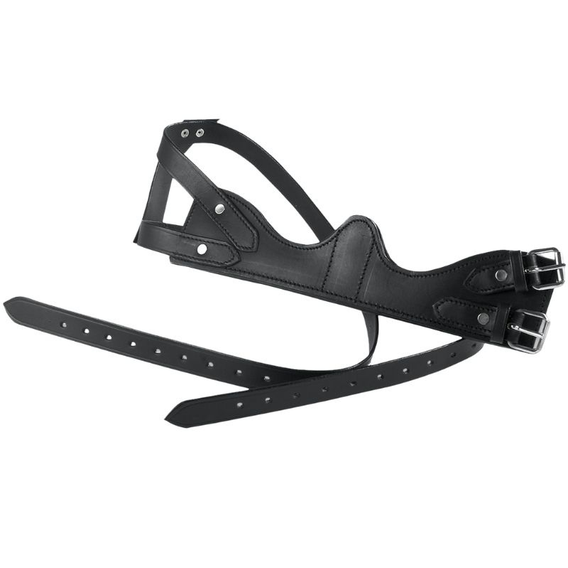 Collier anti-tiqueur Leather Soft Padded Noir