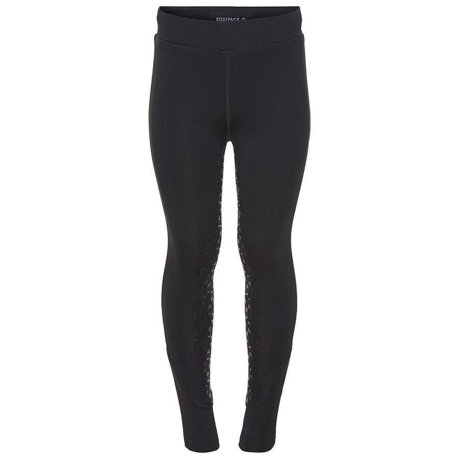 Leggings d'équitation Dai Jr Full Grip noir