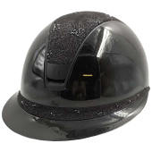 Casque d'équitation Miss Shield 2.0 Glossy Spring Flower Matt Trim Noir Casque d'équitation Miss Shield 2.0 Glossy Spring Flower Matt Trim Noir