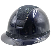 Casque d'équitation Miss Shield 2.0 Glossy Spring Flower Matt Trim Bleu Marine Casque d'équitation Miss Shield 2.0 Glossy Spring Flower Matt Trim Bleu Marine