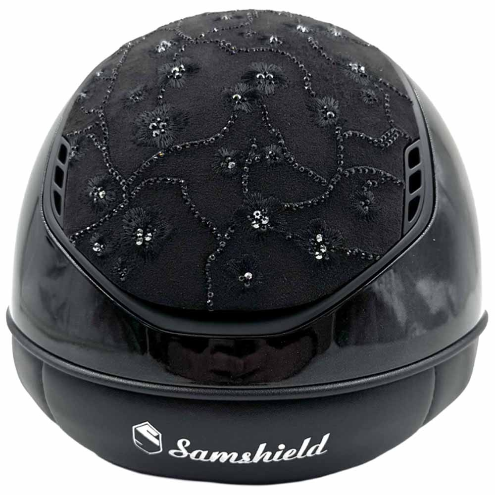 Casque d'équitation Miss Shield 2.0 Glossy Cherry Blossom Matt Trim Noir