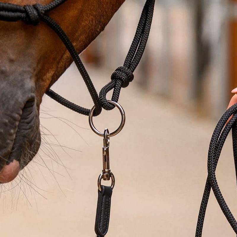 Licols en corde Movable Ring Noir