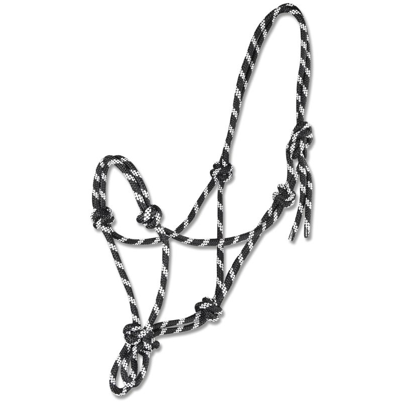 Licols en corde Knotted Noir/Blanc