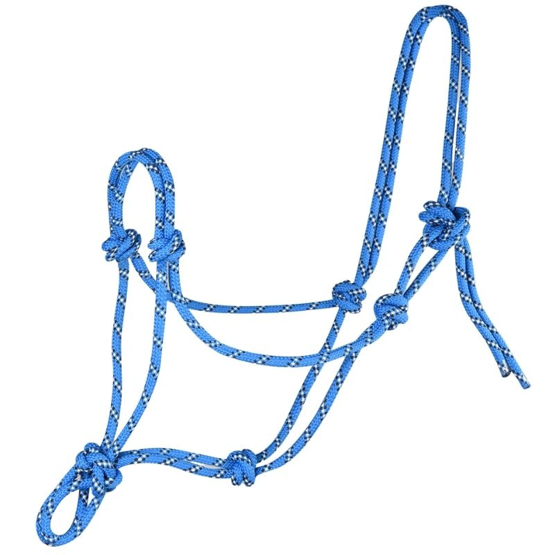 Licols en corde Knotted Bleu/Marron