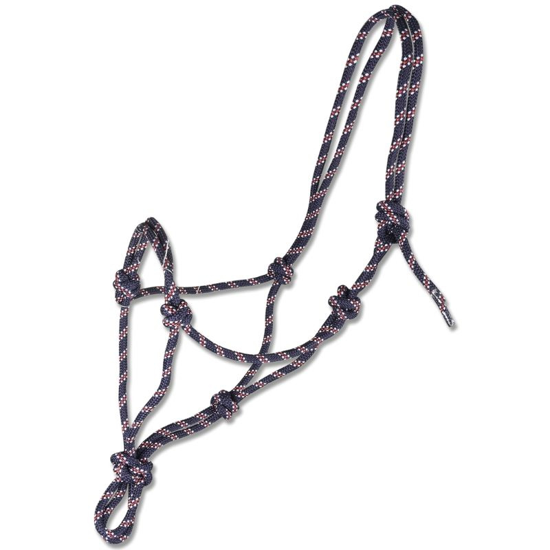 Licols en corde Knotted Bleu marine/Blanc/Rouge