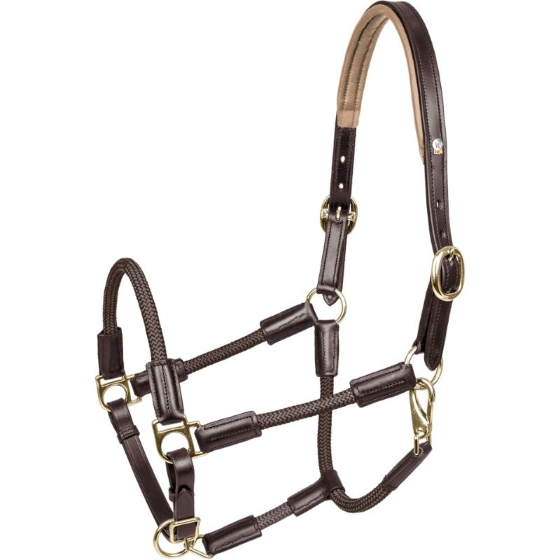 Licol en cuir Nevada X-Line Marron/Marron