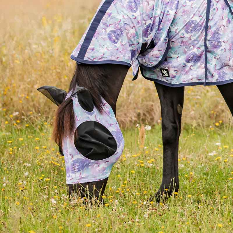 Bonnet anti-mouches Lycra Unicorn HG Violet