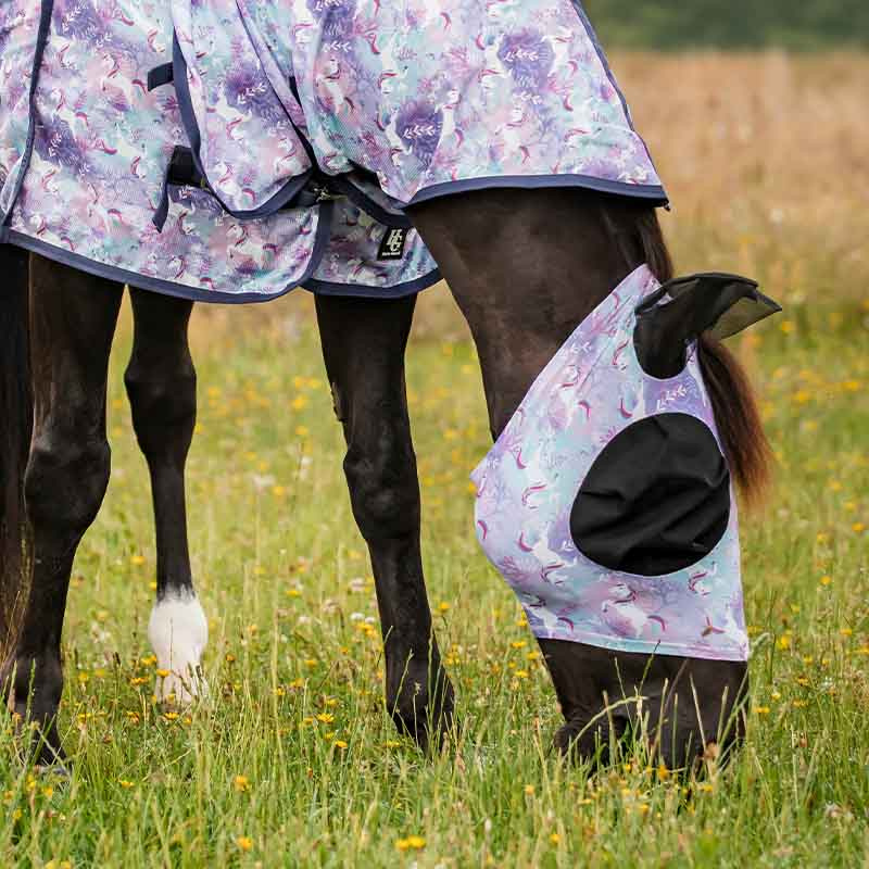 Bonnet anti-mouches Lycra Unicorn HG Violet