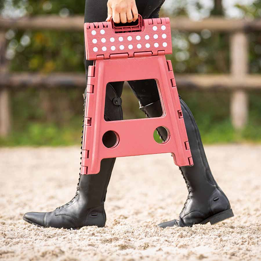 Tabouret pliant Step-Up Bordeaux