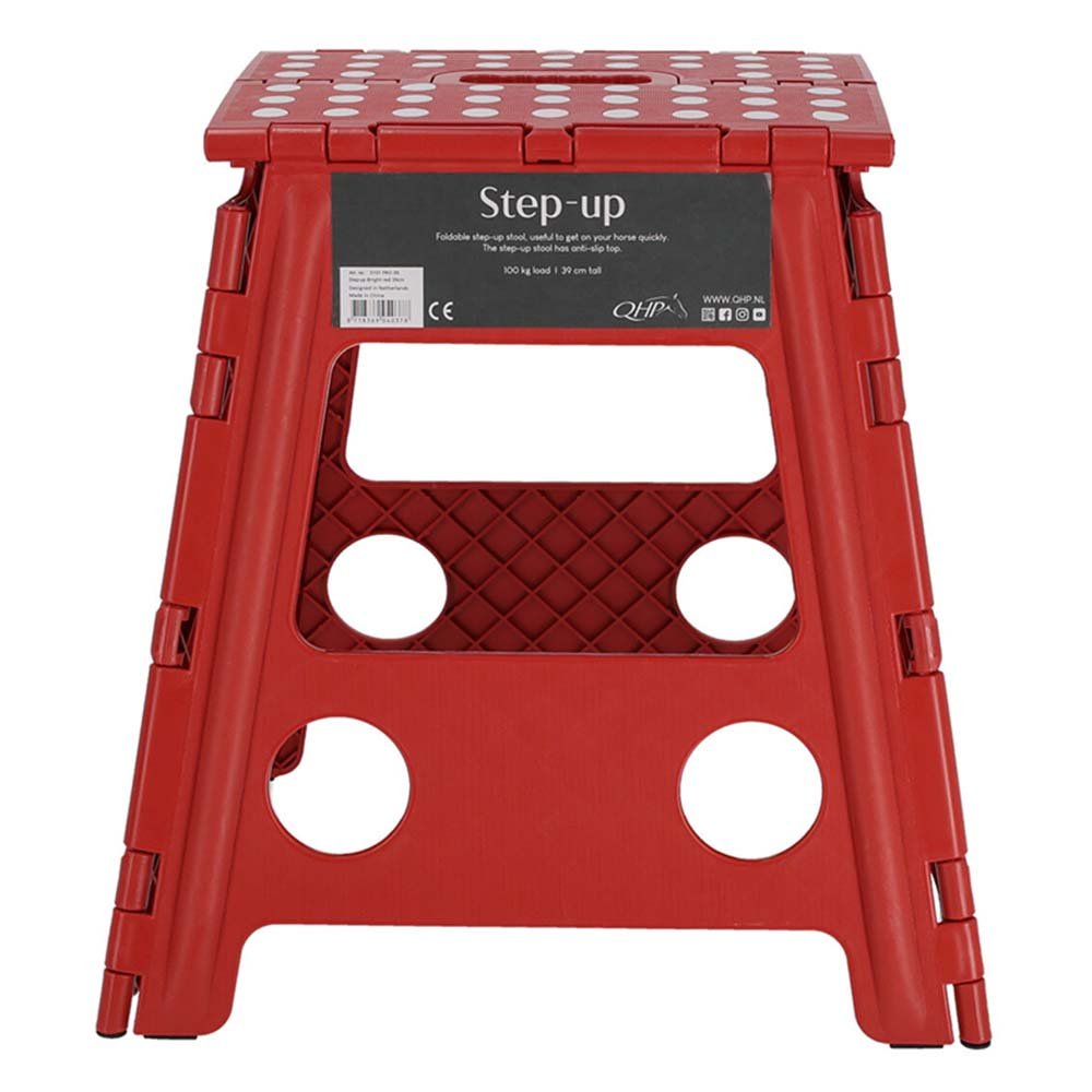 Tabouret pliant Step-Up Rouge