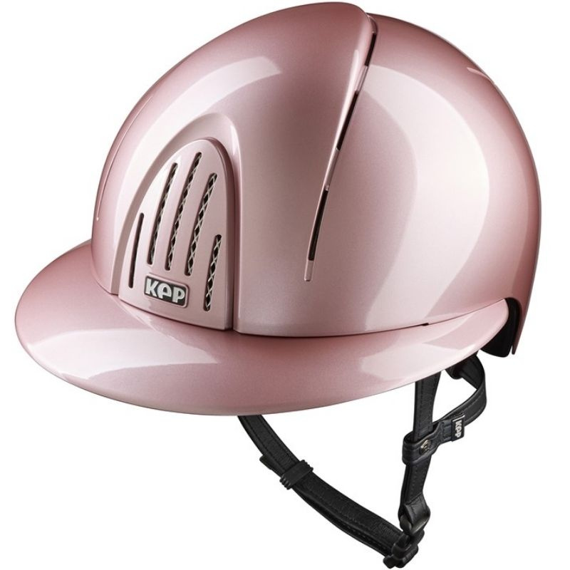 Casque d'équitation Smart Nova Metal Polish Polo Rose