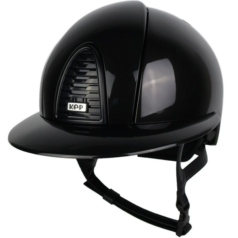 Casque d'équitation Cromo 2.0 Shine Polo Noir/Noir