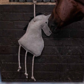 Jouet pour chevaux Cheval en Daim ECO Gris Clair Jouet pour chevaux Cheval en Daim ECO Gris Clair