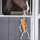Jouet pour chevaux Carotte en Daim ECO Orange