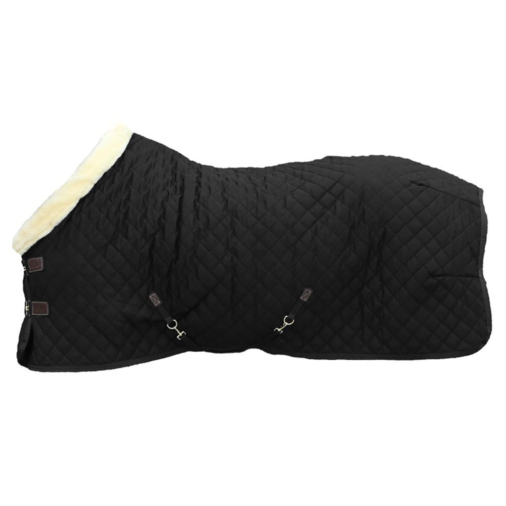 Couverture de compétition/Couverture d'écurie 160g Noir