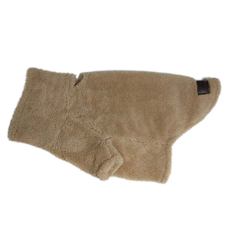 Pull pour chien en polaire Teddy Beige 