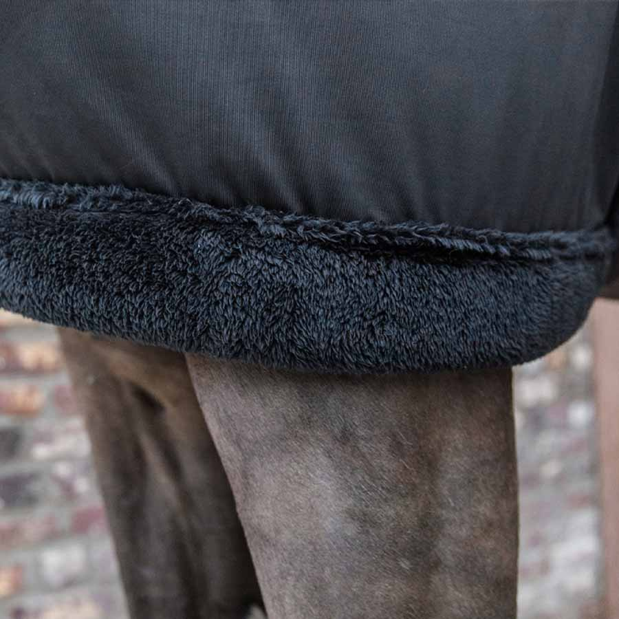 Protège-Épaules Fauxfur Noir