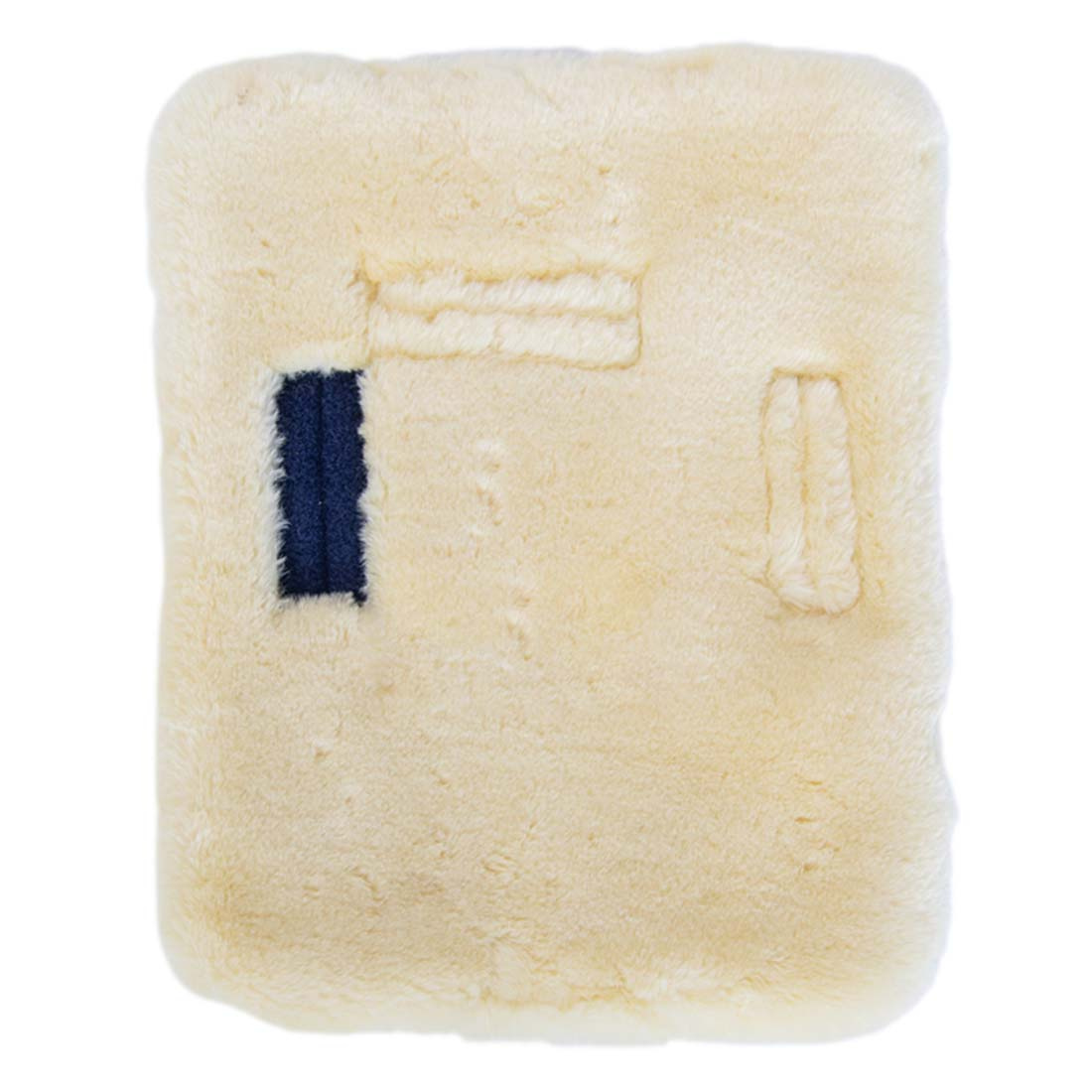 Rallonge de poitrail Vegan Sheepskin 1 Buckle Nature