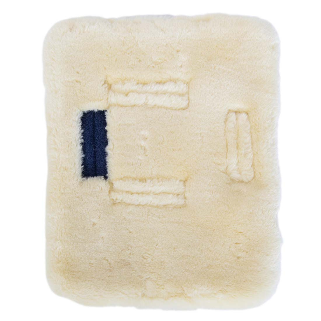 Rallonge de poitrail Vegan Sheepskin 2 Buckles Nature
